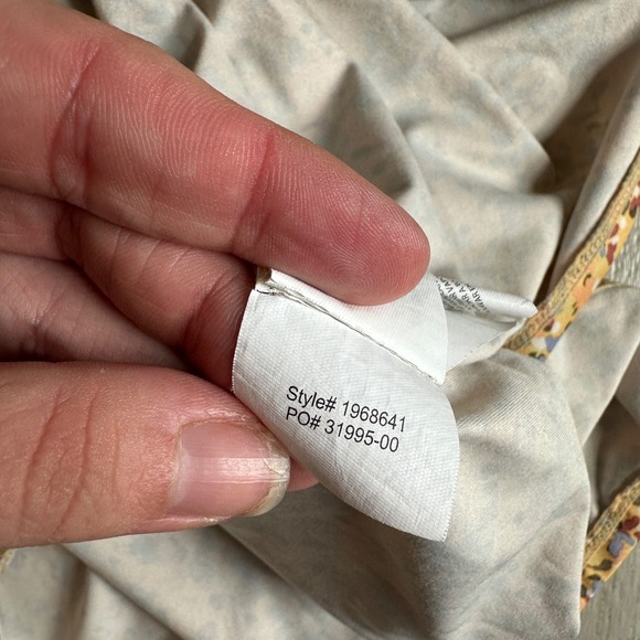 Prana Emerald‎ Lake Dress Womens XS Birch Petals Floral Gorpcore Outdoor Sporty - Picture 8 of 9